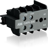Контакт дополнительный CAF6-20E фронтальной установки для миниконтакторов B6/B7 - GJL1201330R0006 ABB