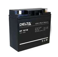 Аккумулятор 12В 18А.ч Delta DT 1218 купить в Москве по низкой цене