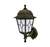 Светильник светодиодный Riga 60Вт E27 IP44 бра вверх/вниз пластик черн. зол. матов. стекло с рисунком Duwi 24141 6