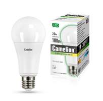 Лампа светодиодная LED20-A65/830/E27 20Вт 220В Camelion 13164 купить в Москве по низкой цене
