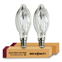 Лампа газоразрядная натриевая ДНа3 600/380 E40 (12) МЕГАВАТТ 03185 аналоги, замены