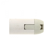 Патрон подвесной термостойкий пластик Е14 белый PROxima | LHP-E14-s EKF E14 цена, купить