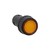 Кнопка SW2C-10D с подсветкой желтая NO 24В EKF PROxima | sw2c-md-y-24