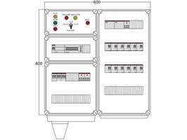 Щит управления электрообогревом HR 12х4400 D850 (с терморег.) ПСО DEVIbox DBR032 аналоги, замены
