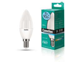 Лампа светодиодная LED10-C35/845/E14 10Вт 220В Camelion 13561 купить в Москве по низкой цене