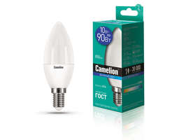 Лампа светодиодная LED10-C35/865/E14 10Вт 220В Camelion 13563 купить в Москве по низкой цене