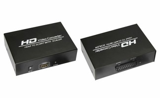Конвертер HDMI на SCART, металл | 17-6935 REXANT