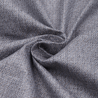 Ткань мебельная 1 м/п Jasper рогожка 140 см цвет серо-голубой AMETIST