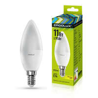 Лампа светодиодная LED-C35-11W-E14-3K Свеча 11Вт E14 3000К 172-265В Ergolux 13618 купить в Москве по низкой цене