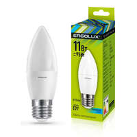 Лампа светодиодная LED-C35-11W-E27-4K Свеча 11Вт E27 4500К 172-265В Ergolux 13622 купить в Москве по низкой цене