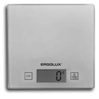 Весы кухонные ELX-SK01-С03 до 5кг 150х150мм сер. Ergolux 13429 аналоги, замены