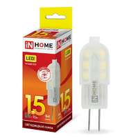 Лампа светодиодная LED-JC-VC 1.5Вт 12В G4 3000К 95Лм | 4690612019772 IN HOME 135лм цена, купить