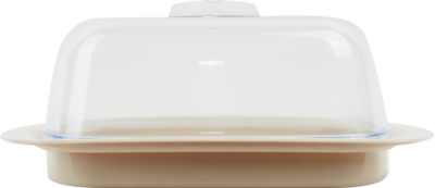 Масленка для масла Idi Land Verona 170x115x70 мм полипропилен цвет бежевый