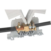 Силовая клемма Viking 3 - вывод под наконечник кабель шаг 42 мм | 039017 Legrand