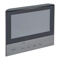 Панель видеодомофона абонентская Classe300V13E, двухпроводная, цветной тач LCD-дисплей 7'', hands-free, цвет черный - 344613 Legrand