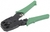 Инструмент обжим для RJ45 RJ12 RJ11 ручка ПВХ зеленый - TM1-G10V IEK (ИЭК)