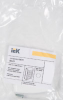 Заглушка для кабель-канала IEK 80x20 мм цвет белый (ИЭК)