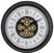 Часы настенные Dream River Шестеренки круглые металл цвет черно-белый ø63,5 см