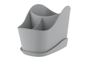 Сушилка для столовых приборов Teo 12.6x13.7x20.3 см пластик цвет серый BEROSSI аналоги, замены