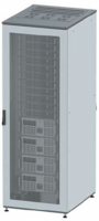Напольный шкаф 42U Ш600хГ600 две перфорированные двери, крышаукомплектована вводом и заглушками | R5IT4266PF DKC (ДКС) укомплектована цена, купить