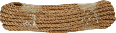 Веревка джутовая 10 мм цвет коричневый, на отрез аналоги, замены