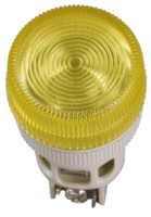 Арматура светосигнальная ENR-22 230В d22мм цилиндр неон желт. IEK BLS40-ENR-K05 (ИЭК) Лампа сигнальная с подсветкой 240В купить в Москве по низкой цене
