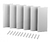 Набор боковых панелей, для корпусов FP, 3 (панели 6х270 мм с 12 крепежными клиньями),серый FP VS 30 - 68000122 Hensel