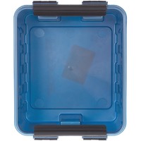 Контейнер Rox Box 21x17x10.5 см 2.5 л пластик с крышкой цвет синий аналоги, замены