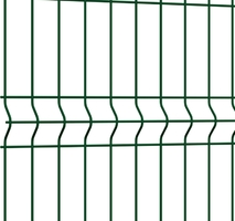 3D панель Profi для забора 1.73х2.5 м оцинкованная сталь зеленый GRAND LINE