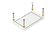 Табличка маркировочная жесткая, 100х60 мм, поликарбонат,желтая, крепление винтами | TAR100060Y DKC (ДКС)