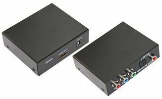 Конвертер YPbPr + SPDIF / Toslink на HDMI, металл | 17-6904 REXANT