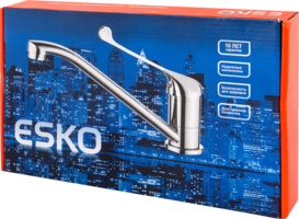 Смеситель для кухни Esko Dhaka локтевой 16.3 см цвет хром