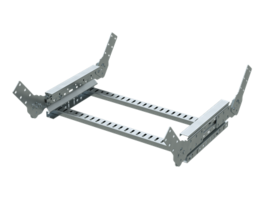 Угол вертикальный лестничный 80х400 | ULF084 DKC (ДКС)