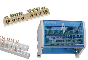 Шины соединительная типа PIN (штырь) 3ф до 63А (длина 1м) - SQ0802-0003 TDM ELECTRIC