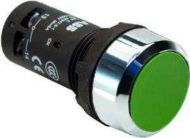 Кнопка CP1-30G-10 зеленая без фиксации 1HO | 1SFA619100R3012 ABB аналоги, замены