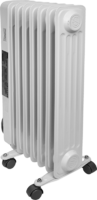 Обогреватель масляный Zanussi EspresZOH ES-07W с механическим термостатом 1500 Вт
