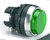 Головка с пружинным возвратом 22,3 - Osmoz для комплектации подсветкой выступающим толкателем зеленый | 024012 Legrand