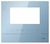 Рамка для абонентского устройства 4,3, голубой глянцевый | 52311FC-L ABB