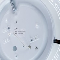 Светильник настенно-потолочный Greca 2xE27x60 Вт, металл/стекло СОНЕКС