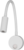 Светильник настенный светодиодный Uniel гибкий, 3 Вт, 6.5 см, алюминий, цвет белый