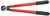 Кабелерез VDE 1000V, рез кабель 27мм (150мм, AWG 5/0), L=500мм, диэлектрический, алюминиевый корпус, черный, обливные рукоятки - KN-9517500 KNIPEX