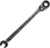 Ключ комбинированный Dexter с трещоткой, 6 мм