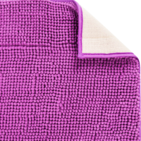 Коврик для ванной комнаты Merci 45х70 см цвет светло-фиолетовый SWENSA