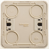 Выключатель кнопочный 1-кл. ОП Этюд 10А IP20 с самовозвратом крем. SchE KA10-001K Schneider Electric