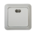 Выключатель одноклавишный с подсветкой BOLLETO белый накладной 7121 | 4680005959754 IN HOME