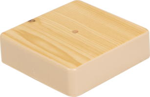 Распределительная коробка открытая IEK 100×100×29 мм 2 ввода IP20 цвет сосна (ИЭК) аналоги, замены