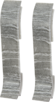 Соединитель для плинтуса «Дуб Горный», высота 62 мм, 2 шт. LIDER