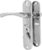 Ручка дверная правая на планке Avers HP-42.0123-S-C-CR-R, цвет хром