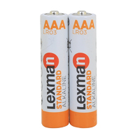 Батарейка Lexman Standard AAA (LR03) алкалиновая 2 шт. аналоги, замены
