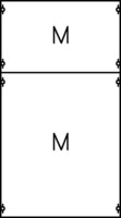 Панель с монтажной платой 1ряд/3 рейки | 1M00A ABB